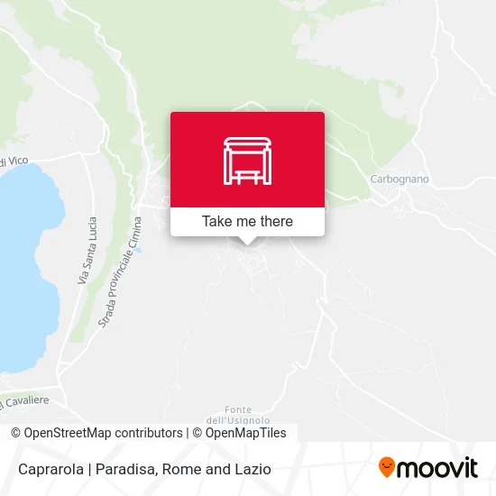 Caprarola | Paradisa map