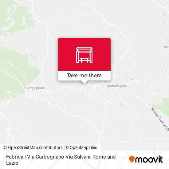 Fabrica | Via Carbognano Via Salvani map