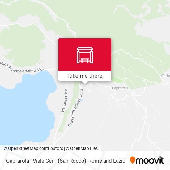 Caprarola | Viale Cerri (San Rocco) map