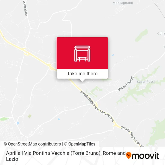 Aprilia | Old Pontina Road (Brown Tower) map