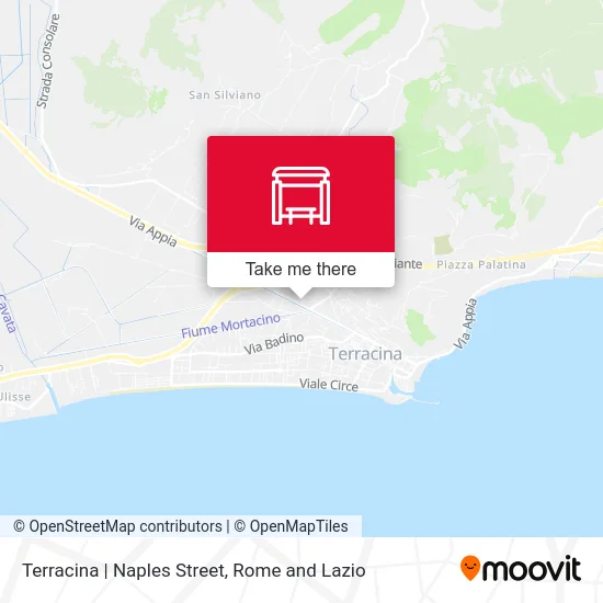 Terracina | Naples Street map