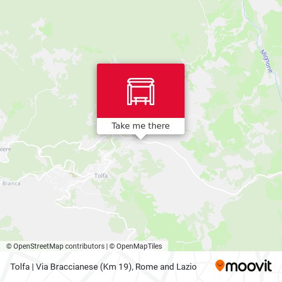 Tolfa | Via Braccianese (Km 19) map
