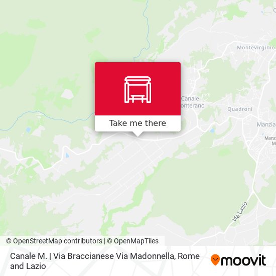 Canale M. | Via Braccianese Via Madonnella map