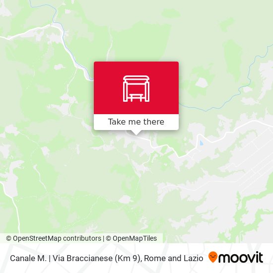 Canale M. | Via Braccianese (Km 9) map