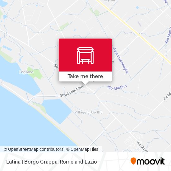 Latina | Borgo Grappa map