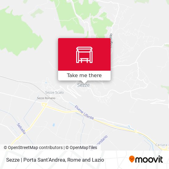 Sezze | Porta Sant'Andrea map