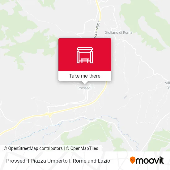 Prossedi | Piazza Umberto I map