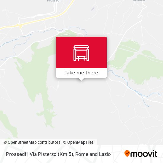 Prossedi | Via Pisterzo (Km 5) map