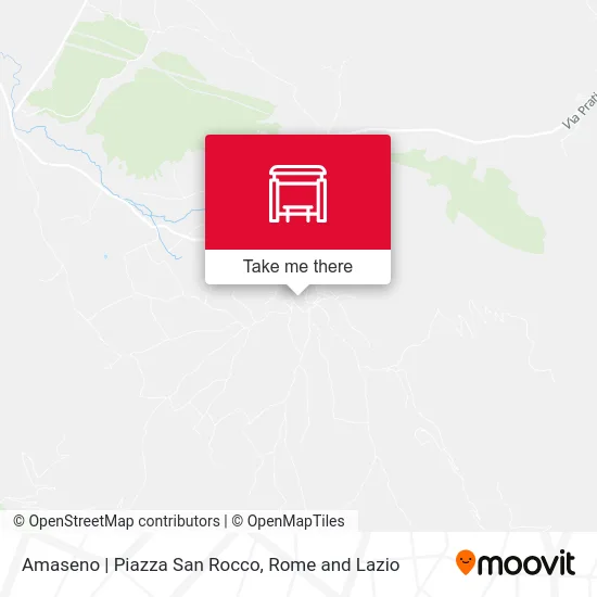 Amaseno St. Rocco Square map