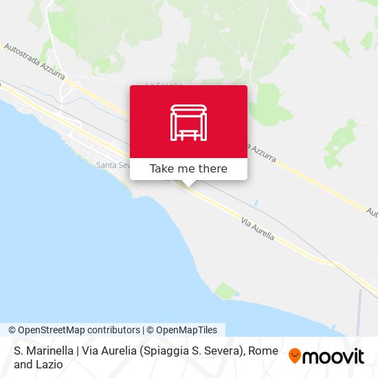 S. Marinella | Via Aurelia (Spiaggia S. Severa) map