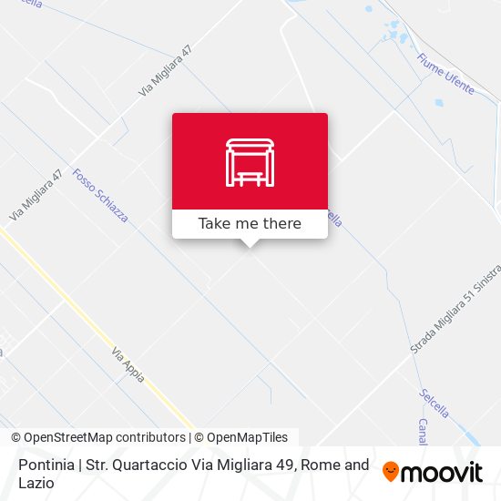 Pontinia | Str. Quartaccio Via Migliara 49 map