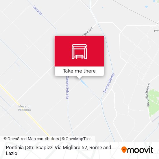 Pontinia | Str. Scapizzi Via Migliara 52 map