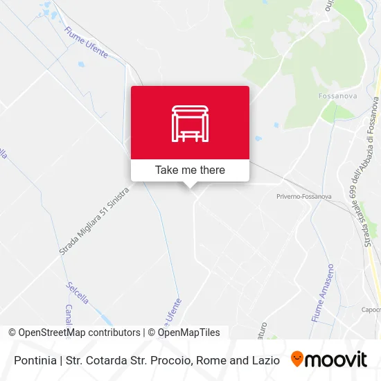 Pontinia | Str. Cotarda Str. Procoio map