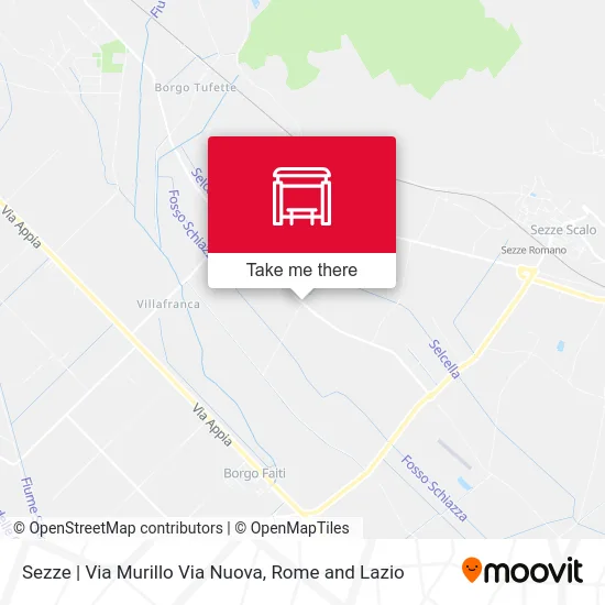 Sezze | Via Murillo Via Nuova map