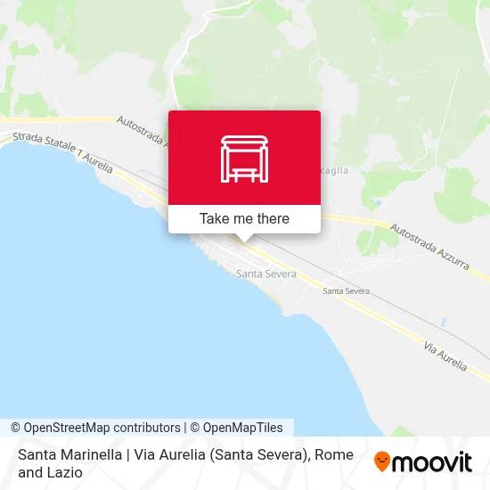 Santa Marinella | Via Aurelia (Santa Severa) map