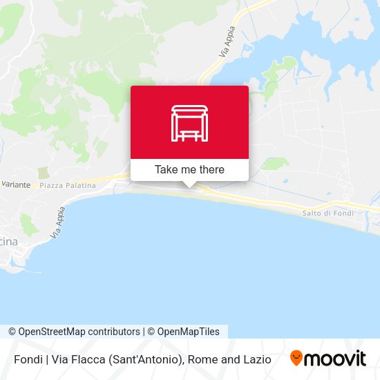Fondi | Via Flacca (Sant'Antonio) map