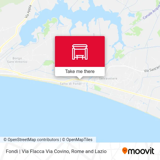 Fondi | Flacca St Covino St map