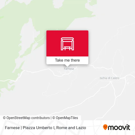 Farnese | Piazza Umberto I map