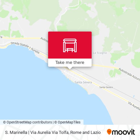 S. Marinella | Via Aurelia Via Tolfa map