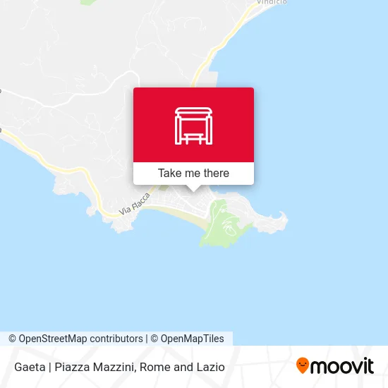 Gaeta | Mazzini Square map