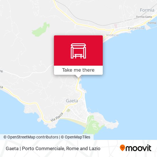 Gaeta | Porto Commerciale map