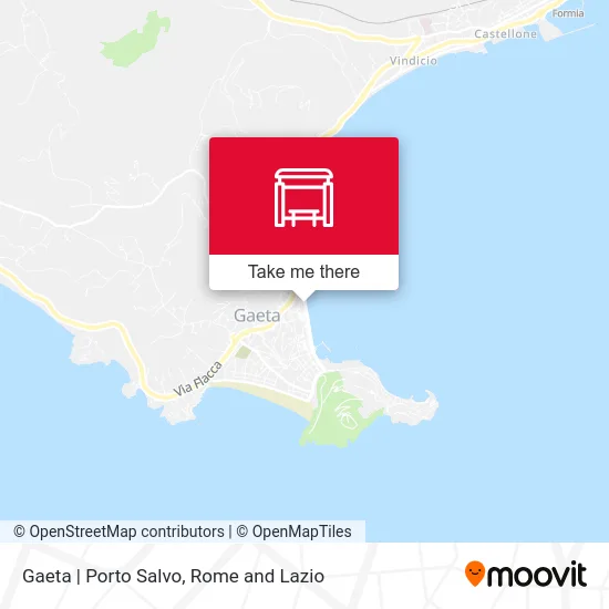 Gaeta | Porto Salvo map