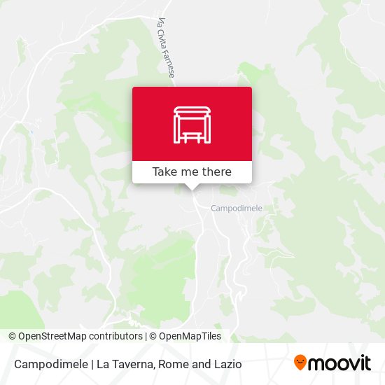 Campodimele | La Taverna map