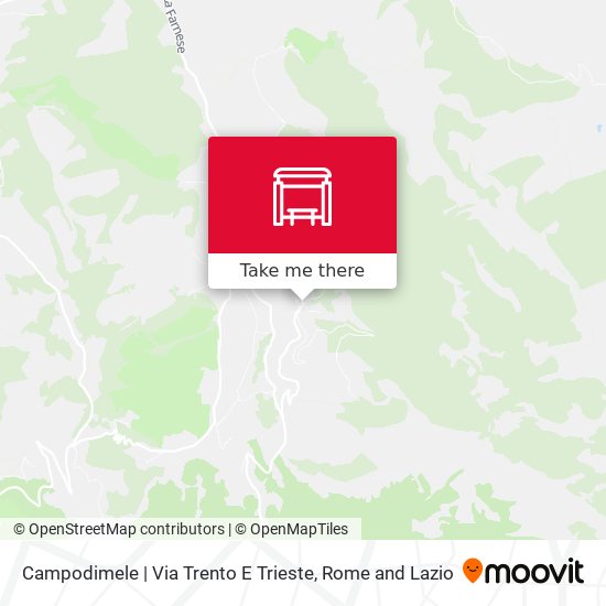 Campodimele | Via Trento E Trieste map