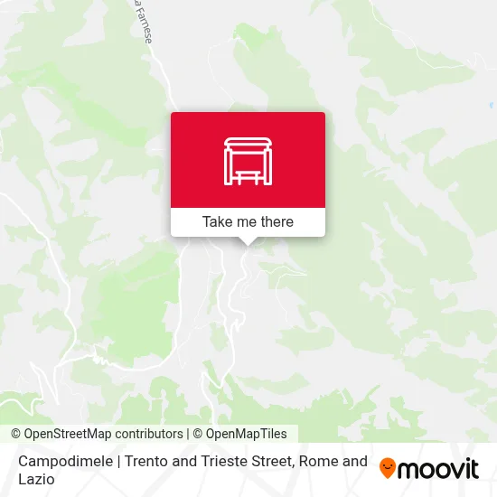 Campodimele | Trento and Trieste Street map