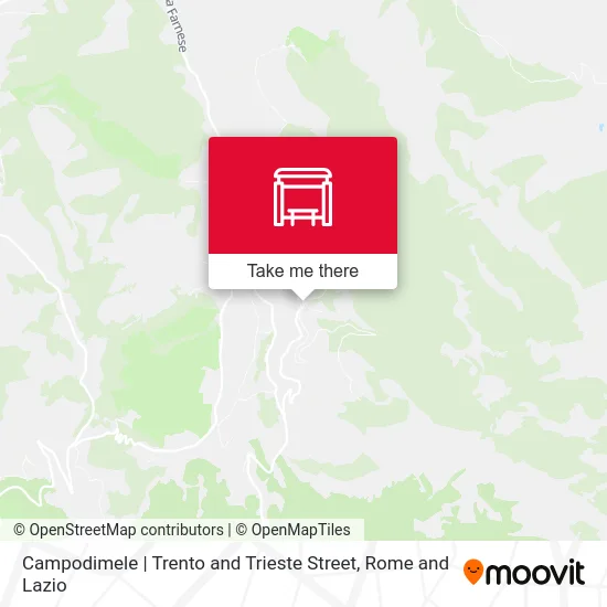 Campodimele | Trento and Trieste Street map