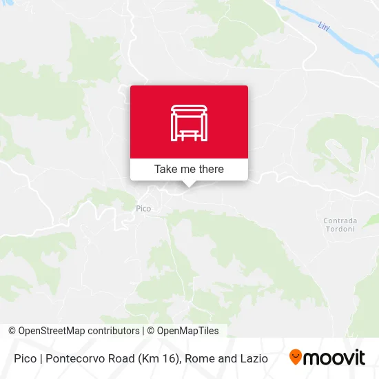 Pico | Pontecorvo Road (Km 16) map