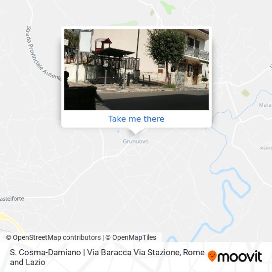 S. Cosma-Damiano | Via Baracca Via Stazione map