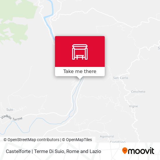 Castelforte | Terme Di Suio map