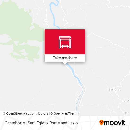 Castelforte | Sant'Egidio map