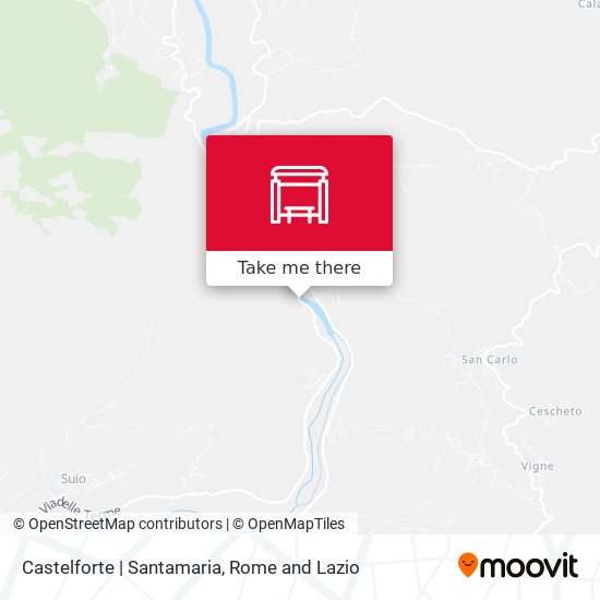 Castelforte | Santamaria map