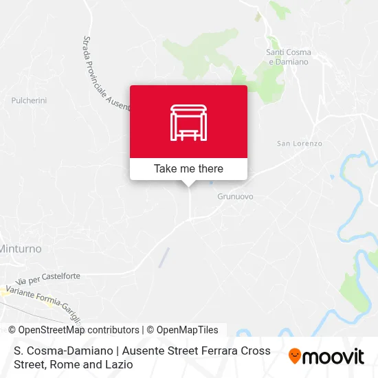 S. Cosma-Damiano | Ausente Street Ferrara Cross Street map