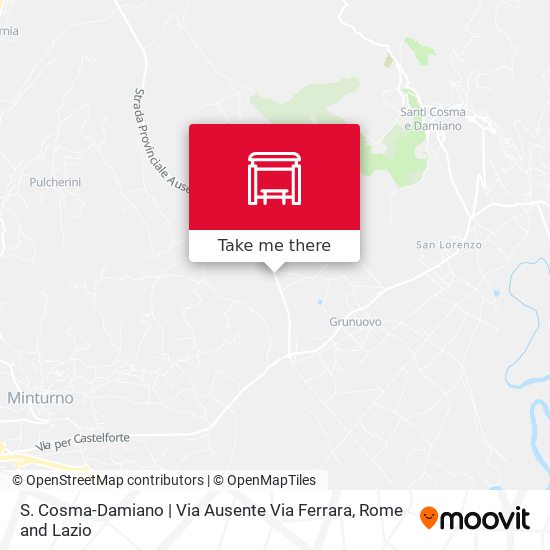 S. Cosma-Damiano | Via Ausente Via Ferrara map
