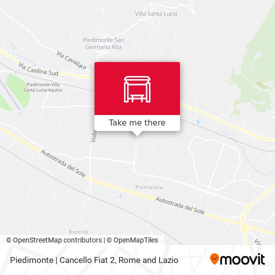 Piedimonte | Cancello Fiat 2 map
