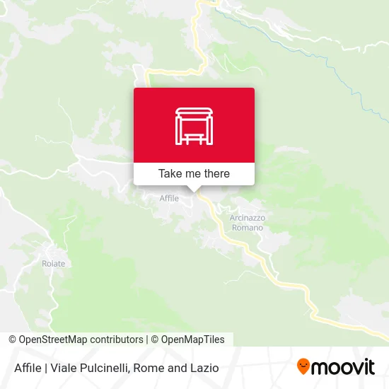 Affile | Viale Pulcinelli map