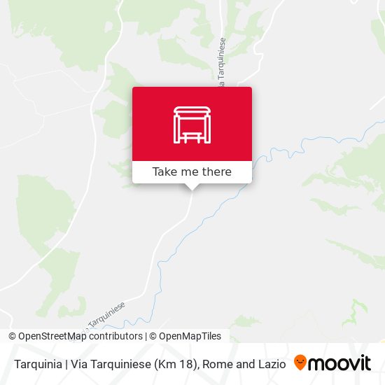 Tarquinia | Via Tarquiniese (Km 18) map