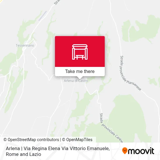 Arlena | Via Regina Elena Via Vittorio Emanuele map