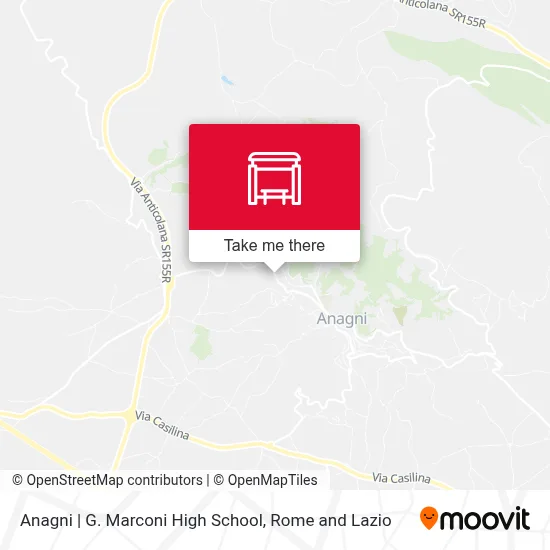 Anagni | G. Marconi High School map