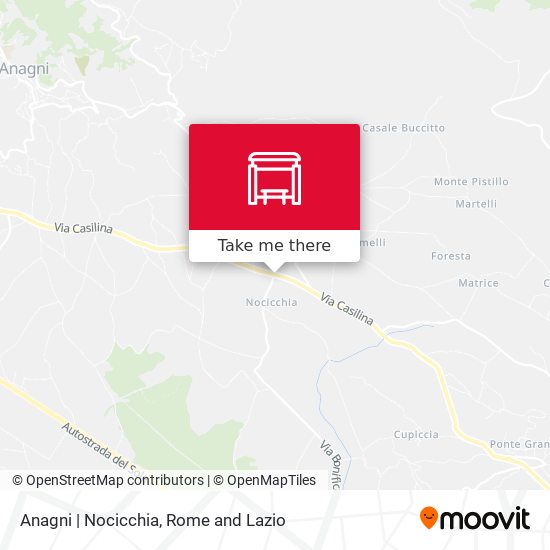 Anagni | Nocicchia map