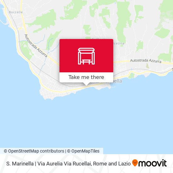 S. Marinella | Via Aurelia Via Rucellai map