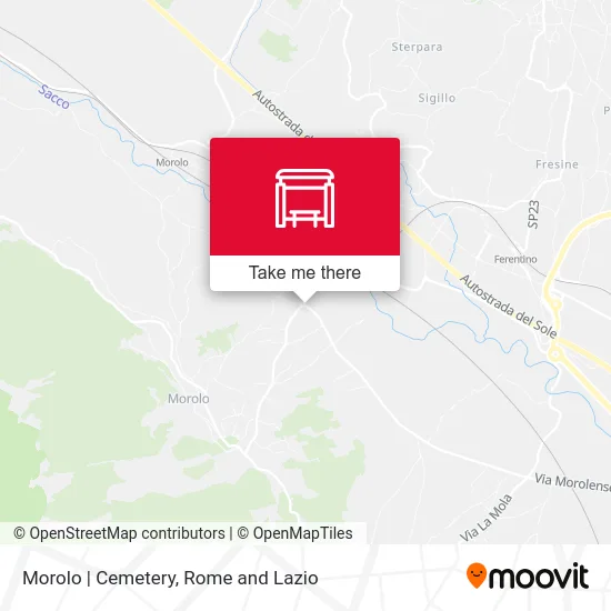 Morolo | Cemetery map