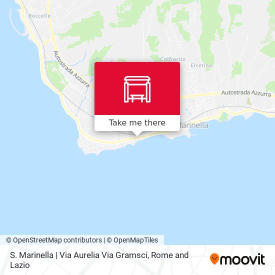 S. Marinella | Via Aurelia Via Gramsci map