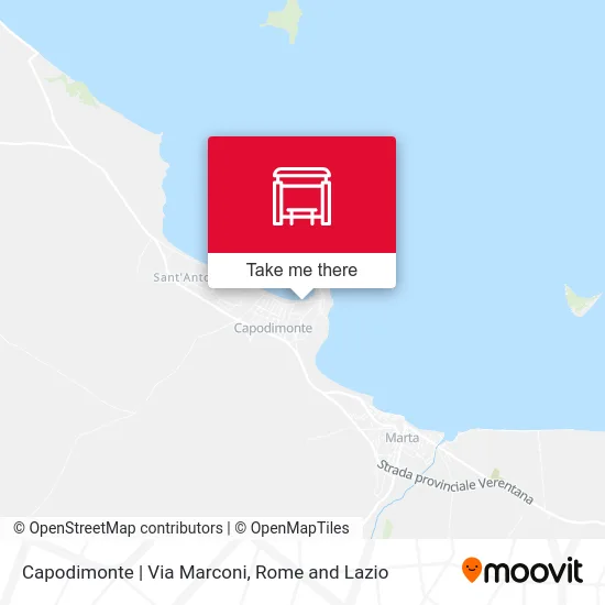 Capodimonte | Marconi Street map