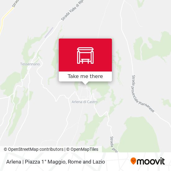 Arlena | Piazza 1° Maggio map