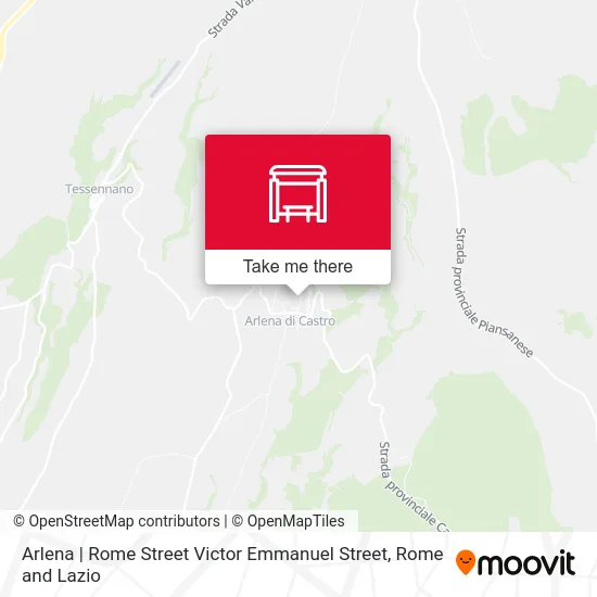 Arlena | Rome Street Victor Emmanuel Street map