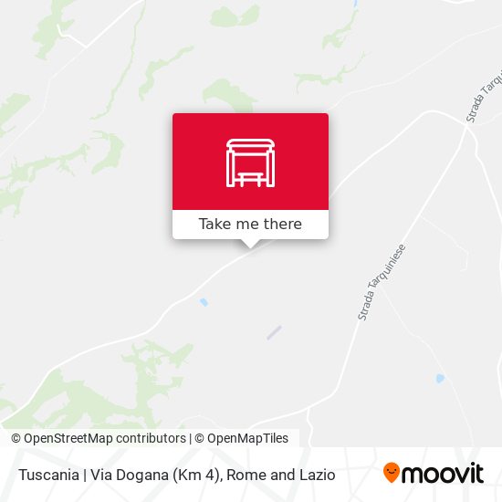 Tuscania | Via Dogana (Km 4) map